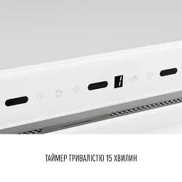 Витяжка повновбудована Perfelli Design Vision 9 Bianco Silenzio - мініатюра 8