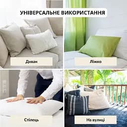 Подушка Idei  Nordic Classic антиалергенна 50х70 см біла (8000034683) - мініатюра 4