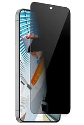 Захисне скло DK для Samsung Galaxy S25 S931 Антишпигун Full Glue 020462 black 2 шт. - мініатюра 2