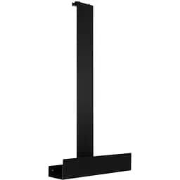 Полка Rea Tori black на душевую стенку REA-85000, Черный матовый