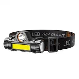 Ліхтар налобний акумуляторний з магнітом High Power HeadLamp - мініатюра 2