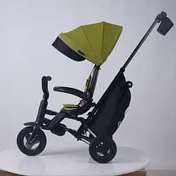 Велосипед складаний триколісний дитячий Qplay Nova+ Rubber Military Green (S700-13Nova+MilitaryGreen) - мініатюра 9