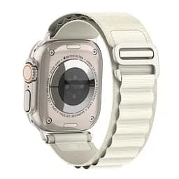Ремінець для Apple Watch 42 (Series 11-10)/41/40/38, бежевий, Alpine Loop Alpina Band, тканинний поліестеровий ремінець для смарт-годин, дихаючий, для активного відпочинку та спорту, ArmorStandart (ARM64974) - мініатюра 5