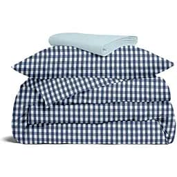 Комплект постільної білизни Cosas Navy check Підлітковий синій (NavyCheck_El90-58LightBlue_155)