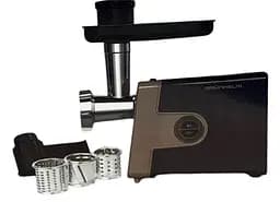 Электрическая мясорубка Grunhelm AMG181SS насадки для шинковки и колбас 1800 Вт Черный