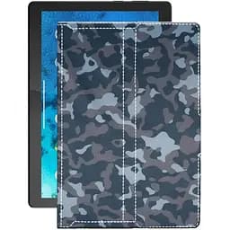 Чехол StatusCASE из экокожи для планшета Lenovo Tab M10 HD Хаки-синий