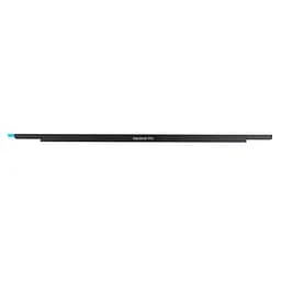 Декоративна панель з логотипом для MacBook Pro Retina 15" A1707 A1990, (скло, 345мм, Silver Logo)