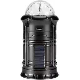 Складаний ліхтар кемпінговий та диско лампа куля XF-5802 1W + 6 діодів