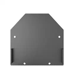 Заглушка для магнитного трека под гарпун для натяжного потолка KLOODI KDMG-HARPOON EC BK