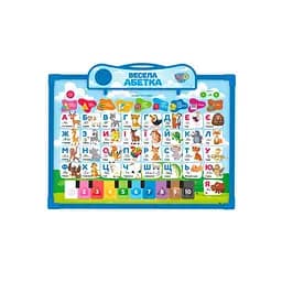 Інтерактивна дошка "Абетка" Limo Toy SK 0020 двухстороння Укр Синій