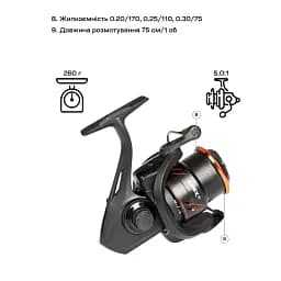 Котушка Brain Apex SE 4000S 5+1BB - мініатюра 9