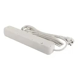 Мережевий фільтр живлення ColorWay (CW-PSEA53W), 5 розеток/ 3M white (CW-PSEA53W) - мініатюра 5