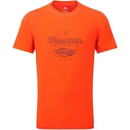 Футболка Mountain Equipment Headpoint Script Mens Tee Cardinal Orange XL (1053-ME-006627.1252.XL)