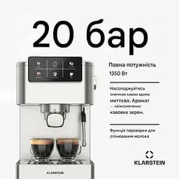 Кавоварка Klarstein SteelPresso Touch (10046501) - мініатюра 6