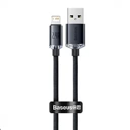 Кабель Baseus Crystal Shine Series Lightning 2.4A (1.2m) black (CAJY000001)