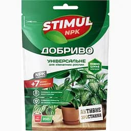 Комплексне мінеральне добриво Stimul NPK Універсальне для кімнатних рослин 200 г (79192940)