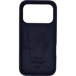 Чохол Silicone Case для Apple iPhone 17 Pro Dark Blue AA [145155] - мініатюра 2