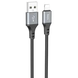 Дата кабель Hoco X86 Spear USB to MicroUSB (1m) Black