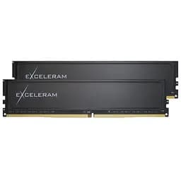 Модуль пам'яті для комп'ютера DDR4 16GB (2x8GB) 3200 MHz Black Sark eXceleram (ED4163222AD)
