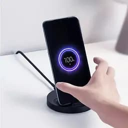 Бездротовий зарядний пристрій Xiaomi 20W Vertical Wireless Charger Stand (WPC02ZM) [44287] - мініатюра 5