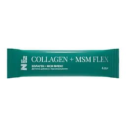 Коллаген+МСМ Флекс, Collagen+MSM Flex, My Nutri Week, 1 саше 6.75 г (MNW-533105)