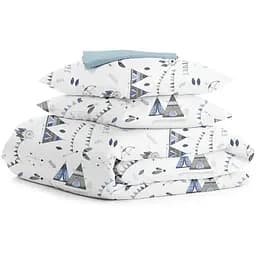 Комплект постільної білизни Cosas Dream wigwam CS2 Двоспальний блакитний (WigwamDream_El140-Blue_180)