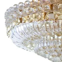 Люстра Brille торт стельова з підсвічуванням LED E14 40W Glass (BCL-601C/9) - мініатюра 2