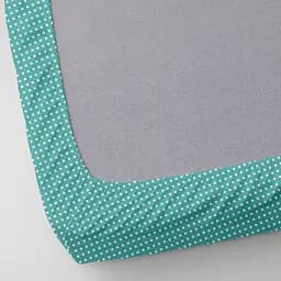 Набір простирадл на резинці Cosas Mint Dots 60х120х12 см (SetSheet_DropMint_White_120x60) - мініатюра 11