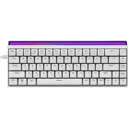 Клавіатура Ajazz NK68 Red Switch White USB-C (NK68-R-S-W)