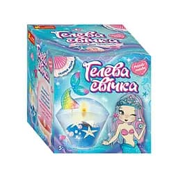 Гелевая свечка в стаканчике "Сокровища моря" Ранок 10100524 своими руками