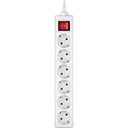 Фильтр питания REAL-EL RS-6 Protect M 3м White (EL122300033)