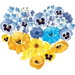 Алмазна мозаїка Чарівний діамант Квітуче серце зі стразами на підрамнику 20х20 см (2013037090)