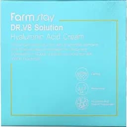 Крем для обличчя FarmStay DR.V8 Solution Hyaluronic Acid Cream 50 мл - мініатюра 3