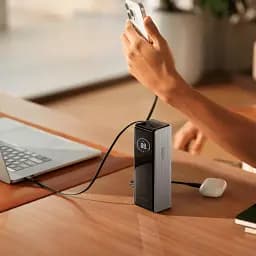 Зовнішній акумулятор EcoFlow RAPID 25000mAh Black [EF-RAPID25K100W-B-EU] [139814] - мініатюра 16