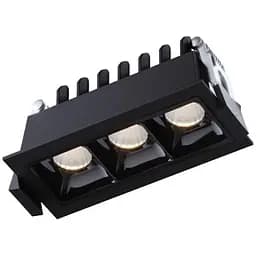 Світильник точковий врізний KLOODI KD-036Q 3K BK