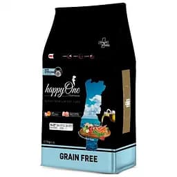 Сухой корм для стерилизованных кошек happyOne Mediterraneum Sterilized Cat Fresh Meat со свежим мясом беззерновой 7 кг