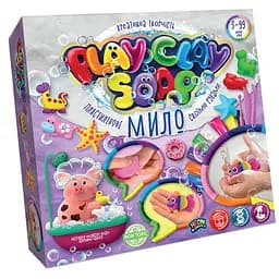 Набор творчества Пластилиновое мыло Play Clay Soap большой, рус, Danko Toys