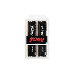 Модуль пам'яті для комп'ютера DDR4 64GB (2x32GB) 3200 MHz Fury Beast Black Kingston Fury (ex.HyperX) (KF432C16BBK2/64) - мініатюра 5