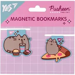 Набір закладинок магнітних Yes Pusheen food 20 шт. (708104)