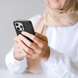 Чохол Vokamo Glacier для iPhone 15 з магнітом білий матовий - мініатюра 10