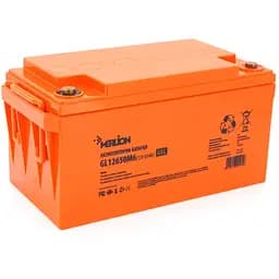 Аккумуляторная батарея MERLION GL12650M6 12 V 65 Ah (348 x 168 x 178) Orange Q1/48