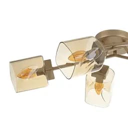 Люстра стельова Brille в спальню E14 40W G (LK-669C/6) - мініатюра 6