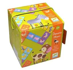 Настольная игра Djeco Детское домино. Ферма (Domino Farm, 28 pcs) (DJ08158)
