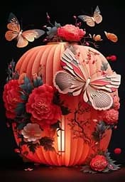 Набір для творчості алмазна картина Японський ліхтар Strateg HEG88126, 30x40 см