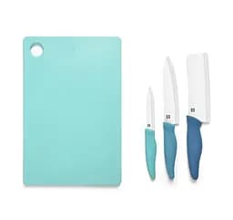Набір ножів з дошкою Xiaomi Huo Hou Hot Ceramic Knife + Chopping Board Set (HU0020) [43582]
