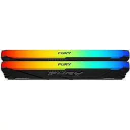 Модуль пам'яті для комп'ютера DDR4 32GB (2x16GB) 3200 MHz Beast RGB Black Kingston Fury (ex.HyperX) (KF432C16BB12AK2/32WP) - мініатюра 12