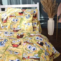 Підковдра MirSon Kids Time Funny Sponge Bob бязь 200х220 см (2200011447483) - мініатюра 2