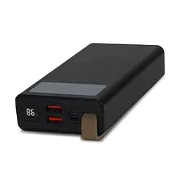 Повербанк 20000mAh Power Bank Kraft TPB-2320 Black 22.5W QC3.0 LED-ліхтар (43-00031) - мініатюра 6