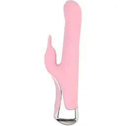 Вібратор-кролик Aphrovibe Rotating Missile Bunny 24 см світло-рожевий