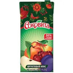 Напиток Соковита мультивитаминный с мякотью 950 мл